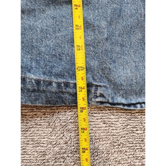 GAP Women's Medium Petite 100% Cotton Denim Blazer - Picture 5 of 6